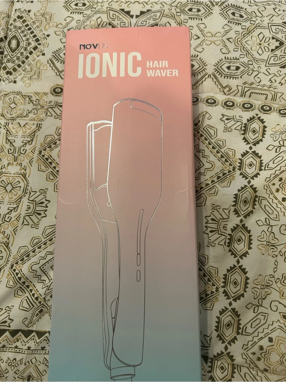 Purple OVUS Hair Straightening Brush